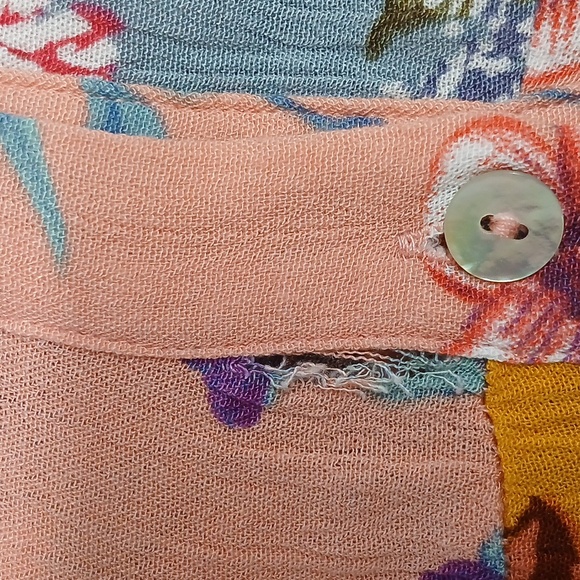 Oddy Handkerchief Patchwork Floral Tunic Size 1XL - Picture 9 of 9